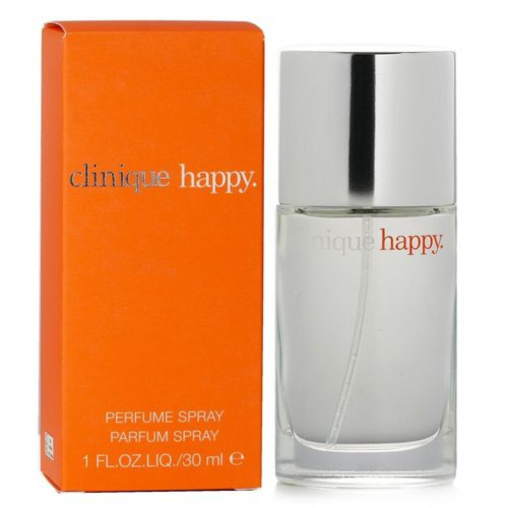 Clinique Happy
Happy Eau De Parfum
Women’s perfume
Uplifting fragrances
Clinique fragrance
30ml Eau De Parfum
Everyday scents for women
Citrus perfumes UK
Floral and fruity fragrances
Best fragrances for women
Light and fresh perfumes
Clinique 30ml spray
Joyful scents for her
Chic perfume for women
Popular women's fragrances