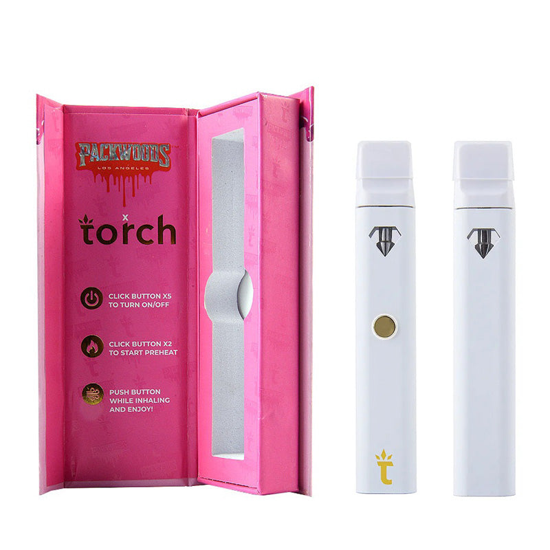 Packwoods x Torch Empty Disposable Vape Pen