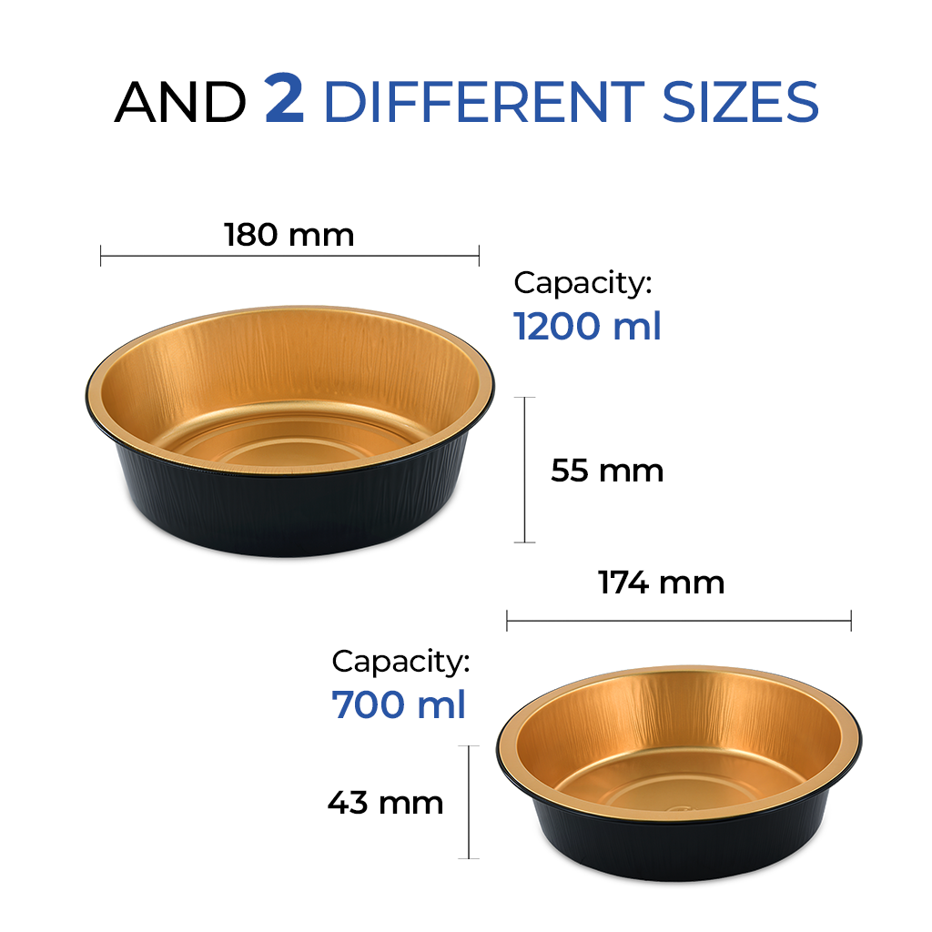 Gold aluminium bowls 1200ml
Silver aluminium bowls 700ml
Recyclable aluminium bowls UK
Heat-resistant food bowls UK
Leak-proof food packaging
Catering bowls with secure lids
Aluminium food bowls UK
Oven-safe aluminium bowls
Sustainable packaging for catering
Takeout bowls for hot food
Eco-friendly catering solutions UK
Stackable aluminium bowls
Premium gold food bowls
Microwave-safe aluminium bowls
Food delivery bowls UK