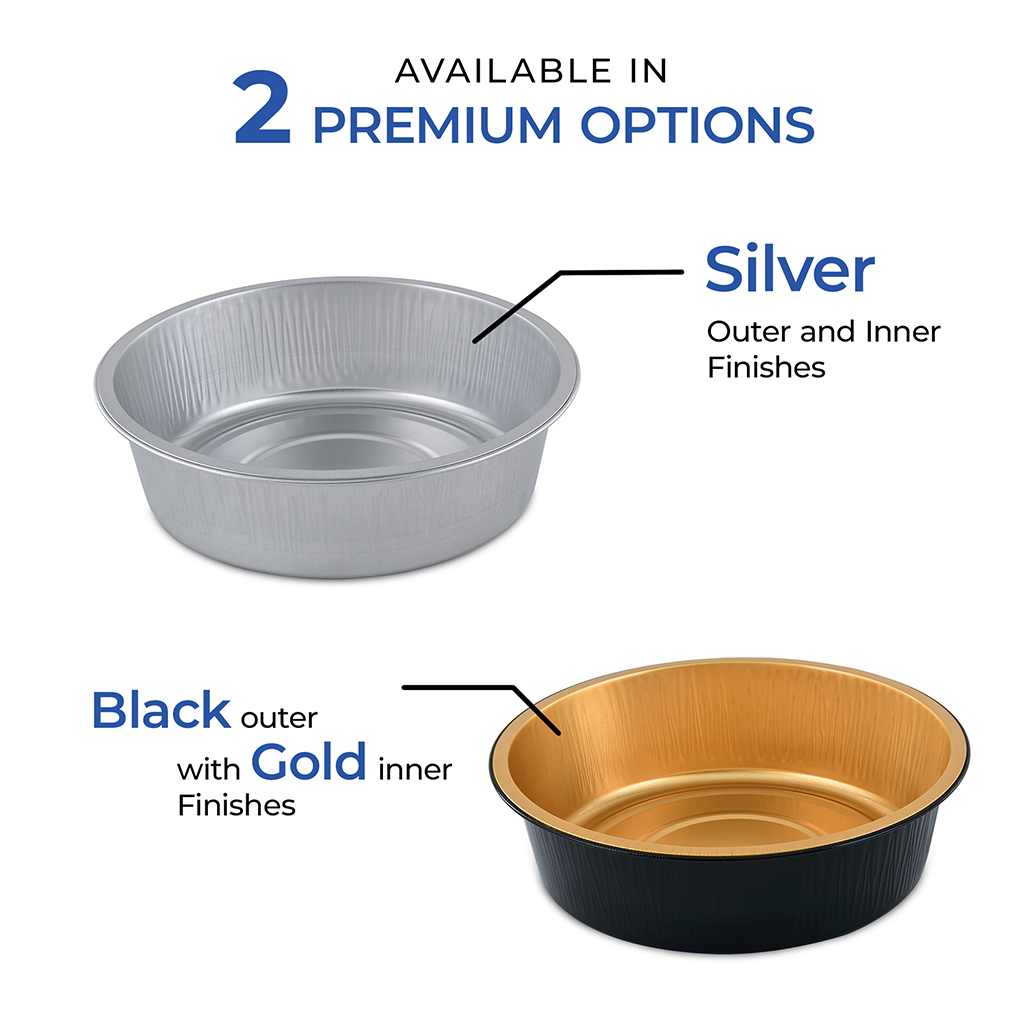 Gold aluminium bowls 1200ml
Silver aluminium bowls 700ml
Recyclable aluminium bowls UK
Heat-resistant food bowls UK
Leak-proof food packaging
Catering bowls with secure lids
Aluminium food bowls UK
Oven-safe aluminium bowls
Sustainable packaging for catering
Takeout bowls for hot food
Eco-friendly catering solutions UK
Stackable aluminium bowls
Premium gold food bowls
Microwave-safe aluminium bowls
Food delivery bowls UK
