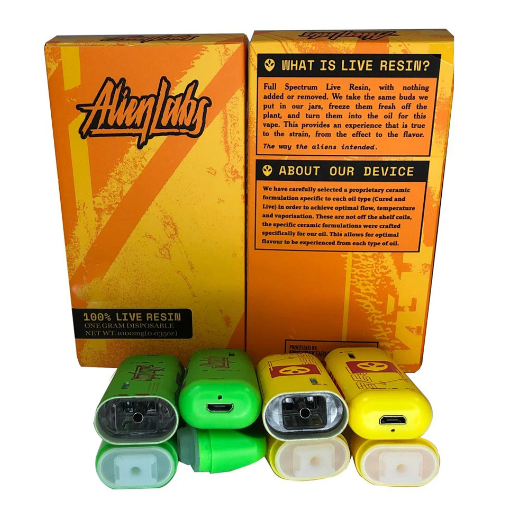 Alien Labs All-In-One Vape 1ml Empty – 1ml Capacity (Empty), Pack of 10