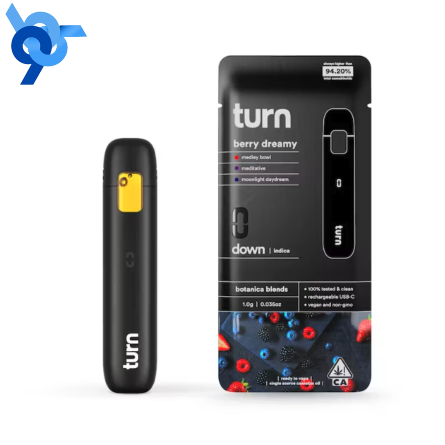 1g capacity empty cart
Premium durable build
Leak-resistant design
Smooth airflow system
Easy to fill and secure seal
Stylish Turn branding
Multiple flavour designs available
Ideal for wholesale and retail