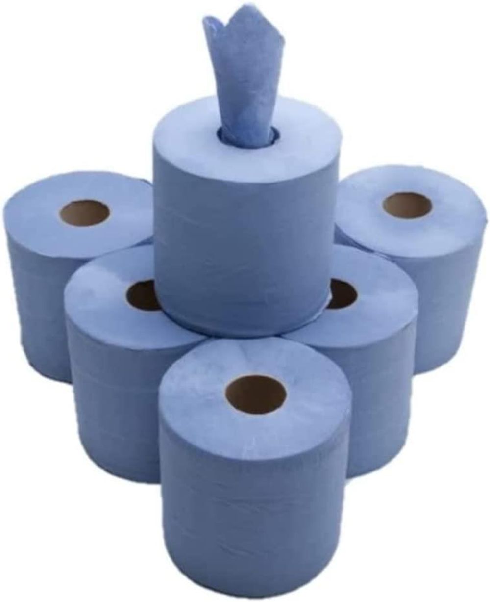 Ultra-Absorbent 6-Pack Roll Towels for Kitchen & Office Use