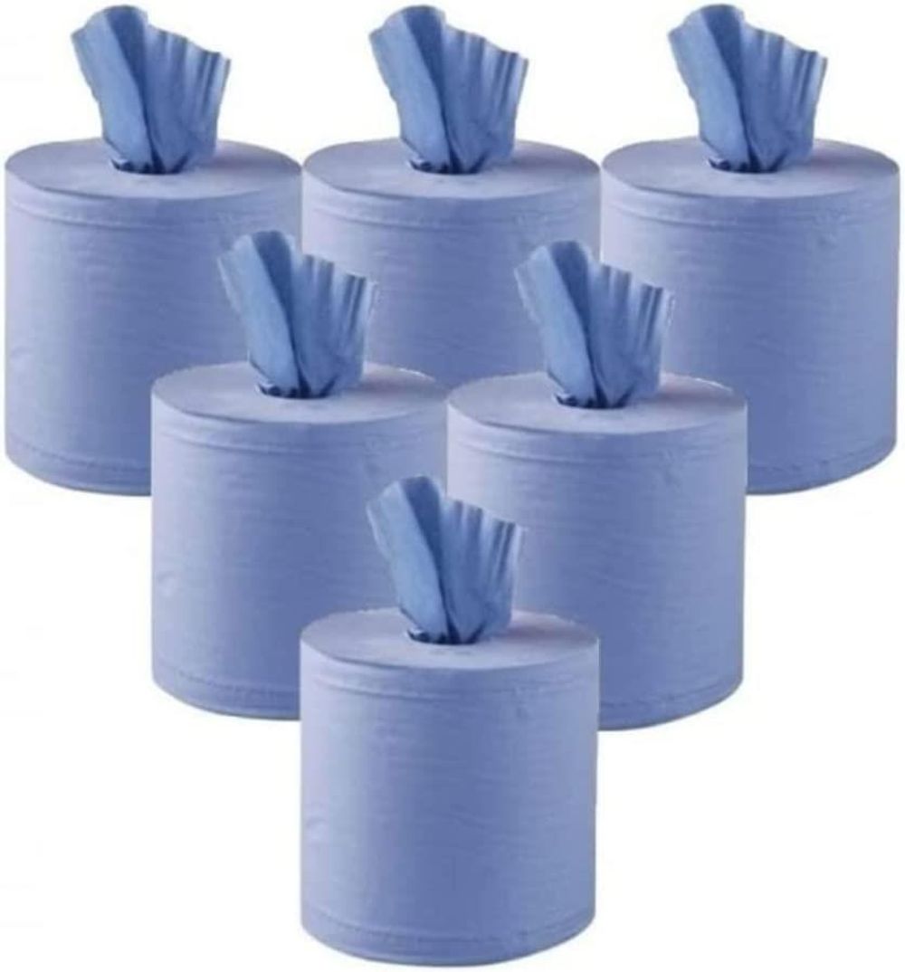 Ultra-Absorbent 6-Pack Roll Towels for Kitchen & Office Use