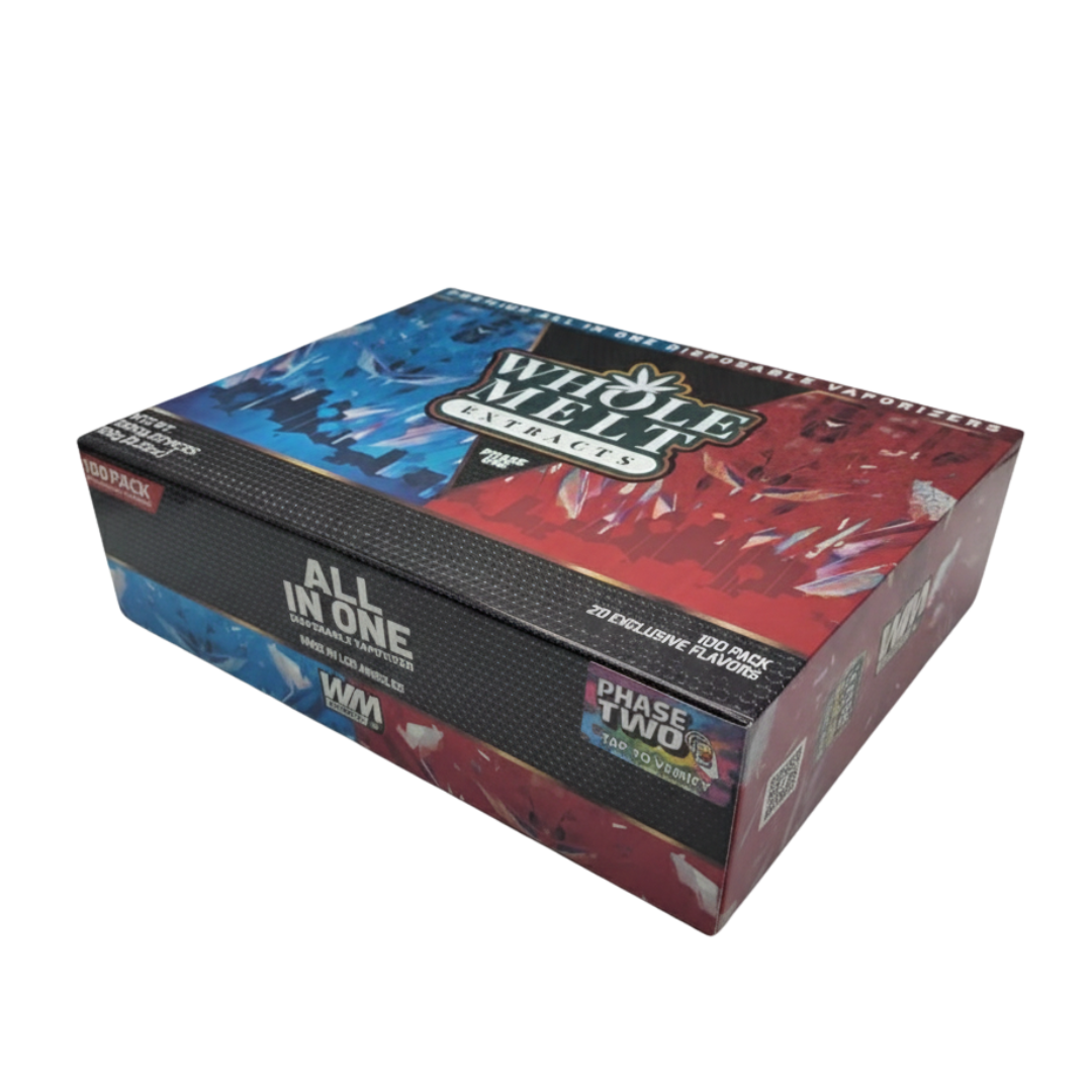 Whole Melt Extracts  Empty Vape Pen – Phase One All-In-One Disposable Vaporizers 1g Each