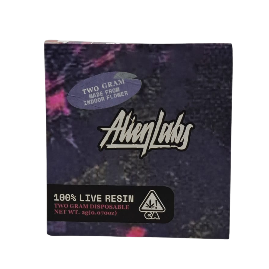 Alien Labs Empty Vape Pen – 2 Gram (0.0700 oz) | 100% Live Resin | Orange, Pink & Purple |  Bulk Available