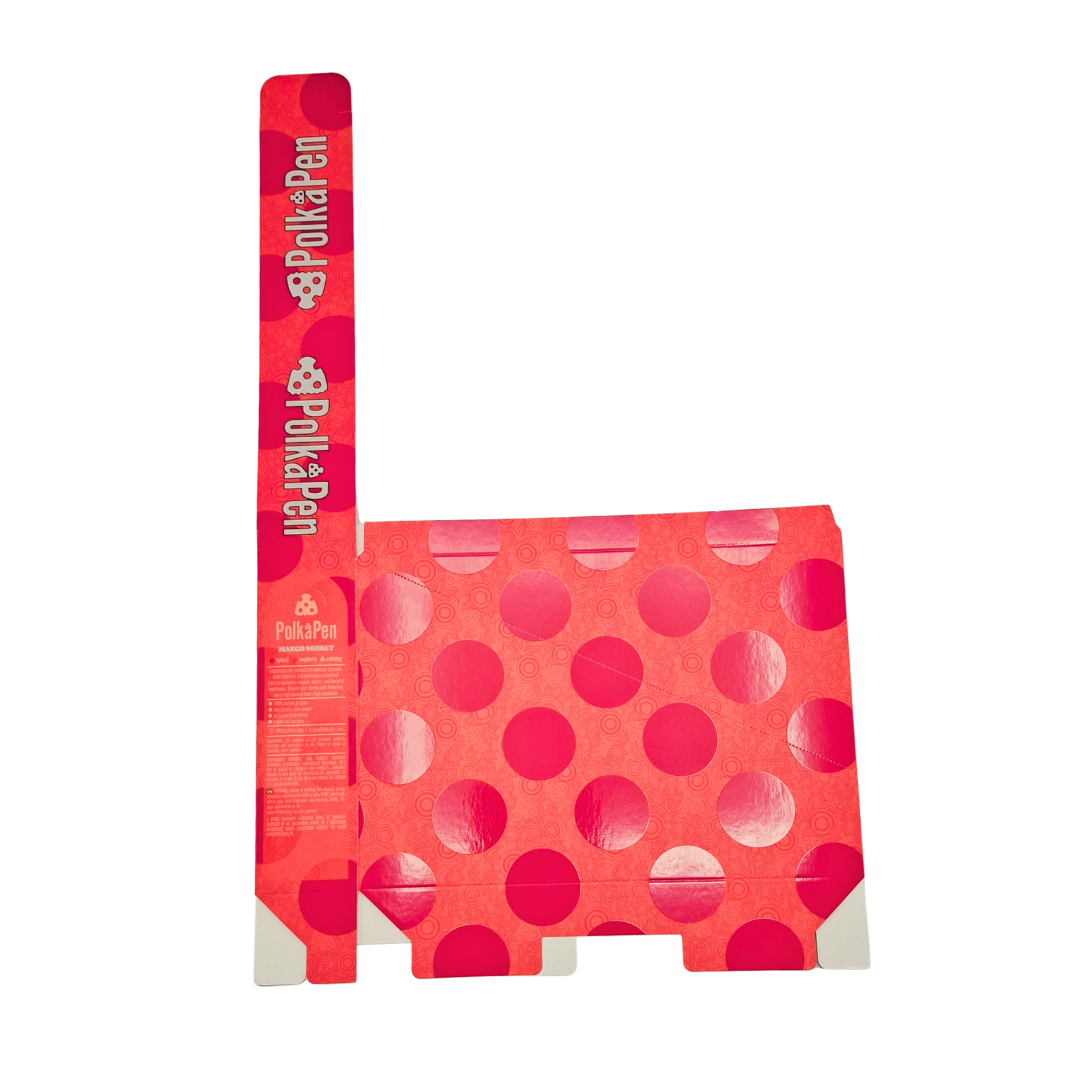 Polka Pods  Empty Cart – 2 Gram (0.07 oz) | Premium Pod Design | Multiple Packaging Styles