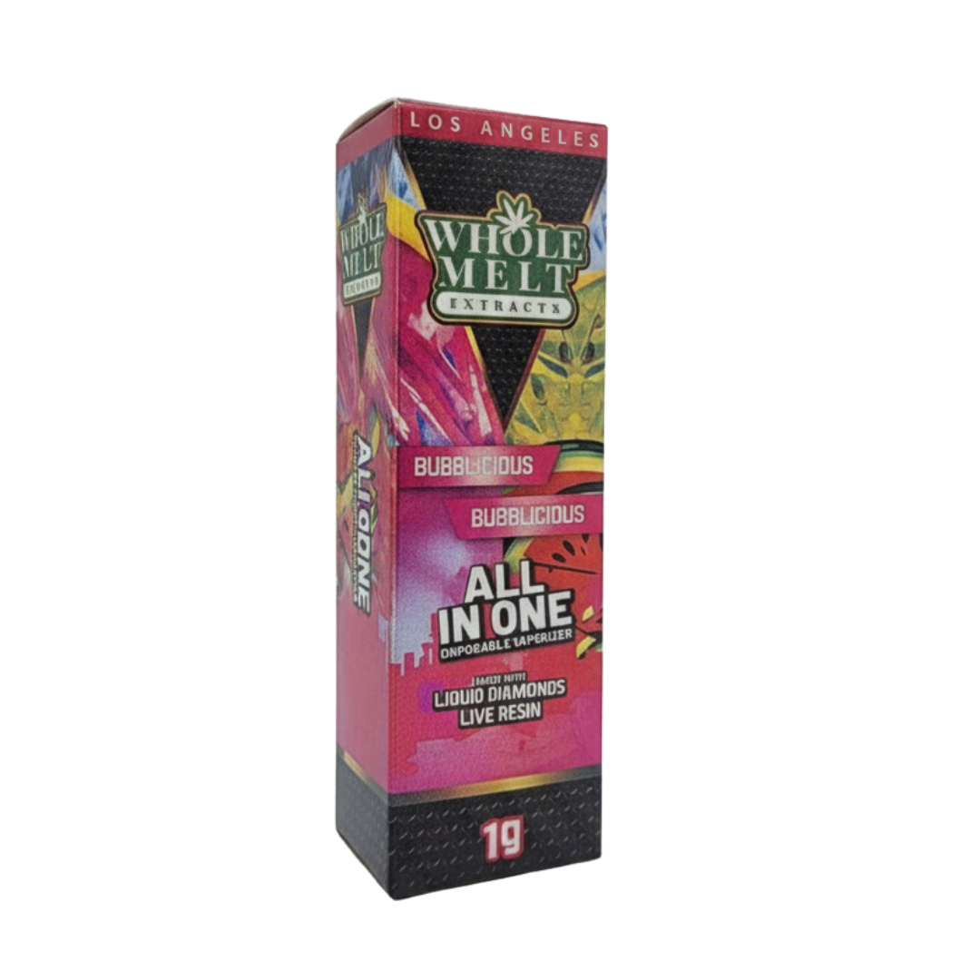 Whole Melt Extracts  Empty Vape Pen – Phase One All-In-One Disposable Vaporizers 1g Each