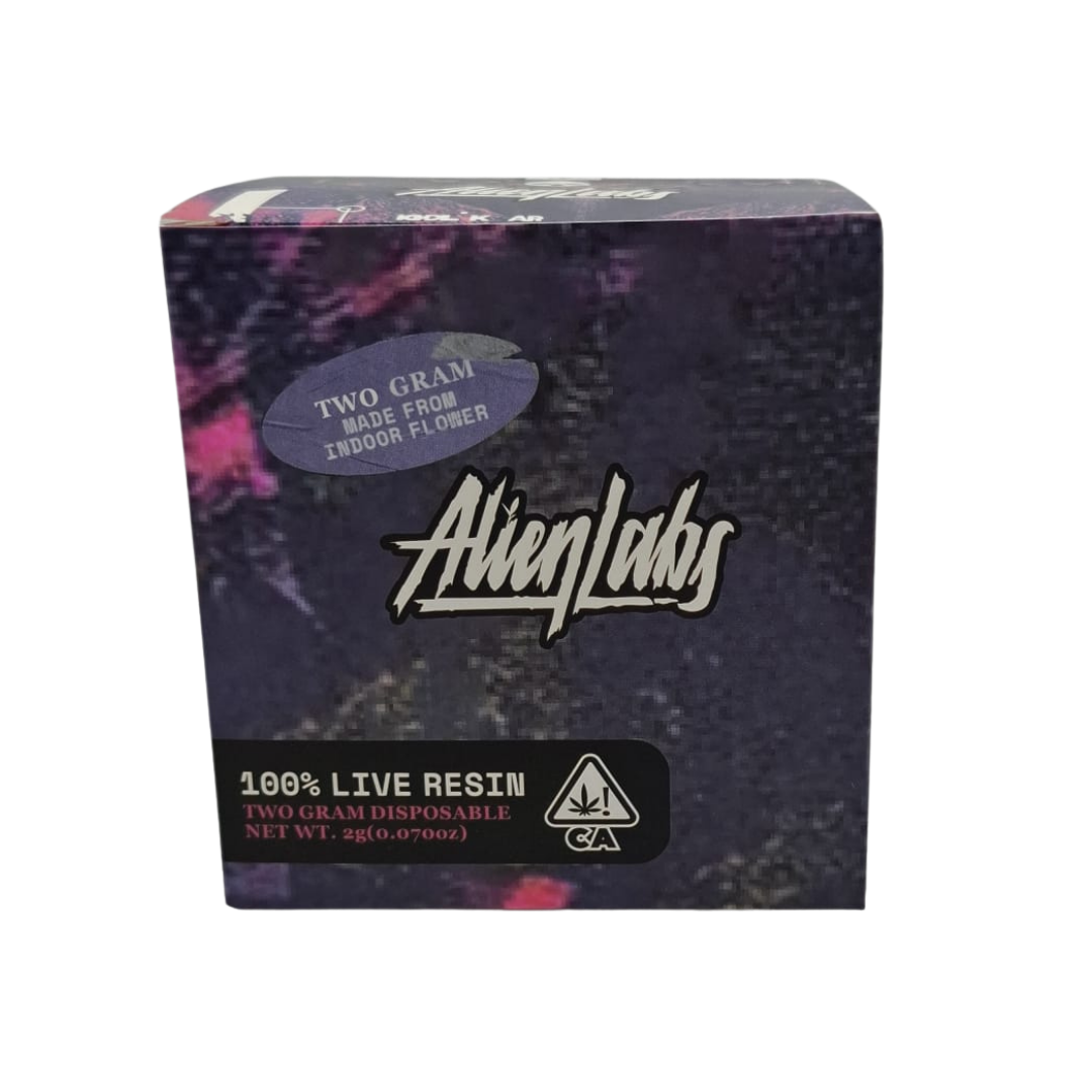 Alien Labs Empty Vape Pen – 2 Gram (0.0700 oz) | 100% Live Resin | Orange, Pink & Purple |  Bulk Available