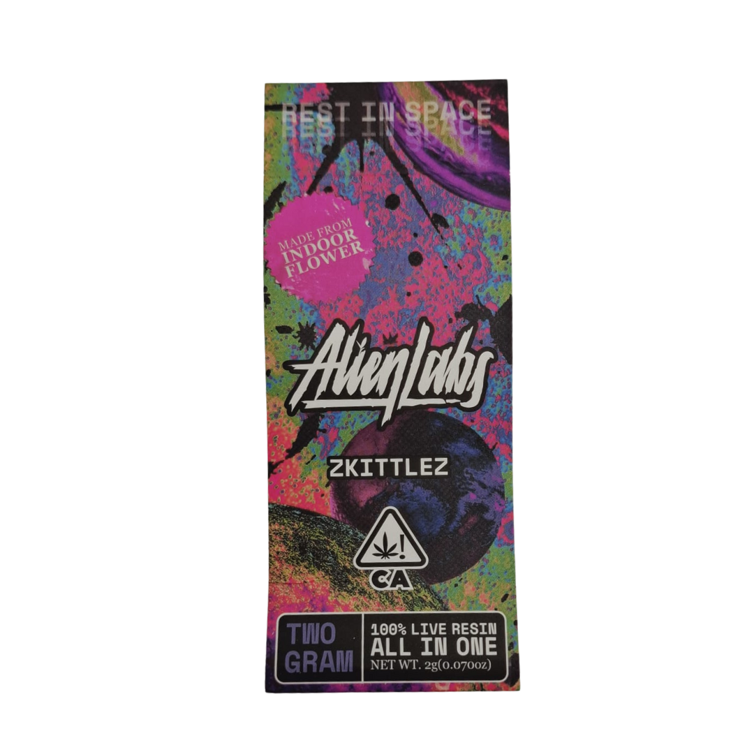 Alien Labs Empty Vape Pen – 2 Gram (0.0700 oz) | 100% Live Resin | Orange, Pink & Purple |  Bulk Available