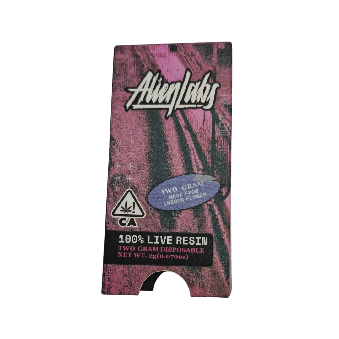 Alien Labs Empty Vape Pen – 2 Gram (0.0700 oz) | 100% Live Resin | Orange, Pink & Purple |  Bulk Available
