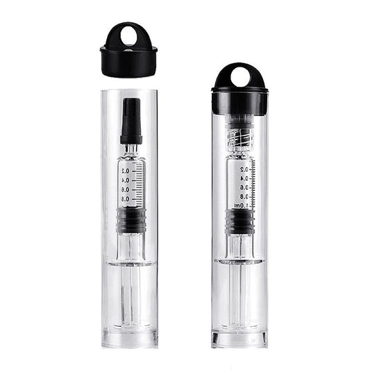 Clear Fuel Injector 1ml Luer 