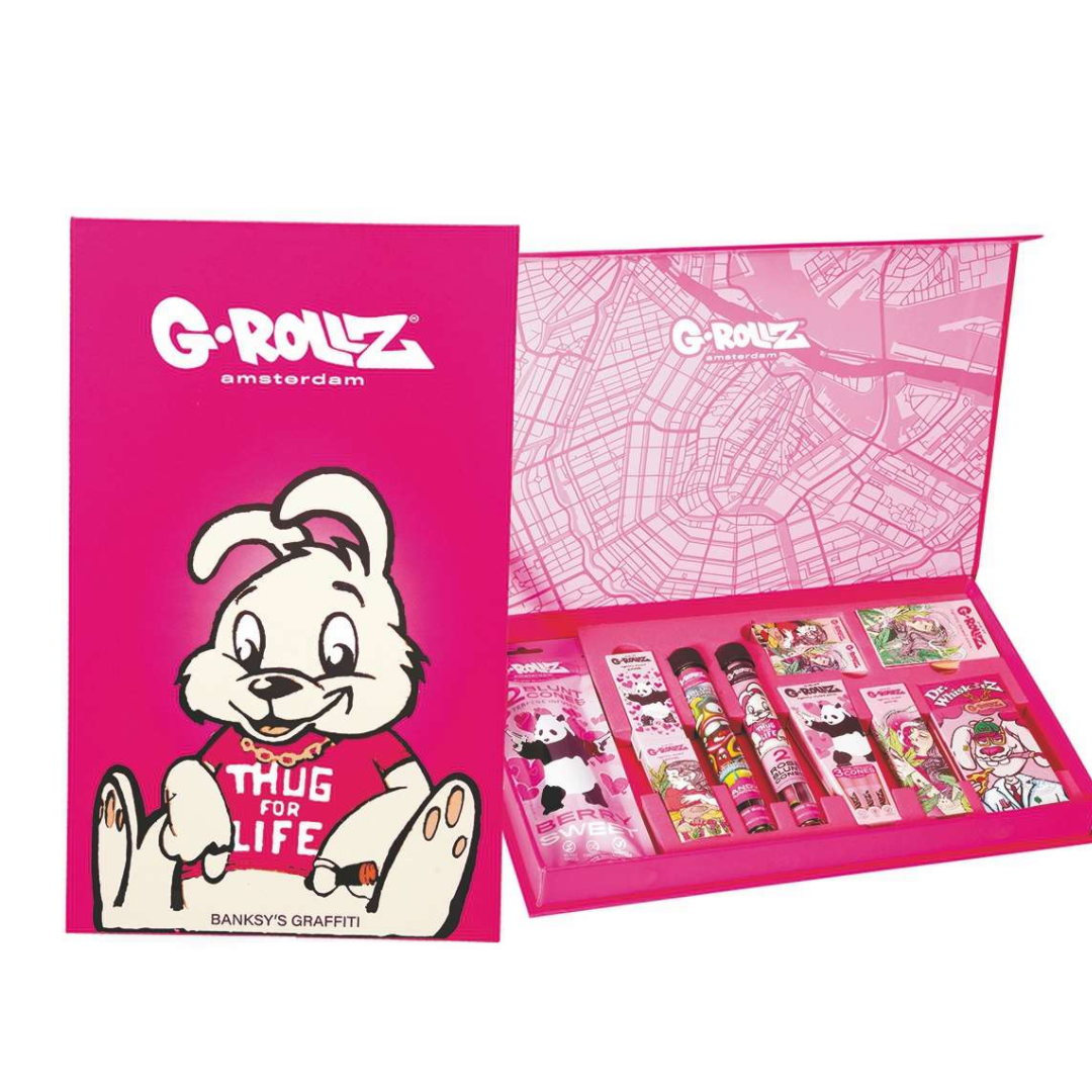 G-Rollz Pink Collection Gift Box – Amsterdam Edition - Free Shipment