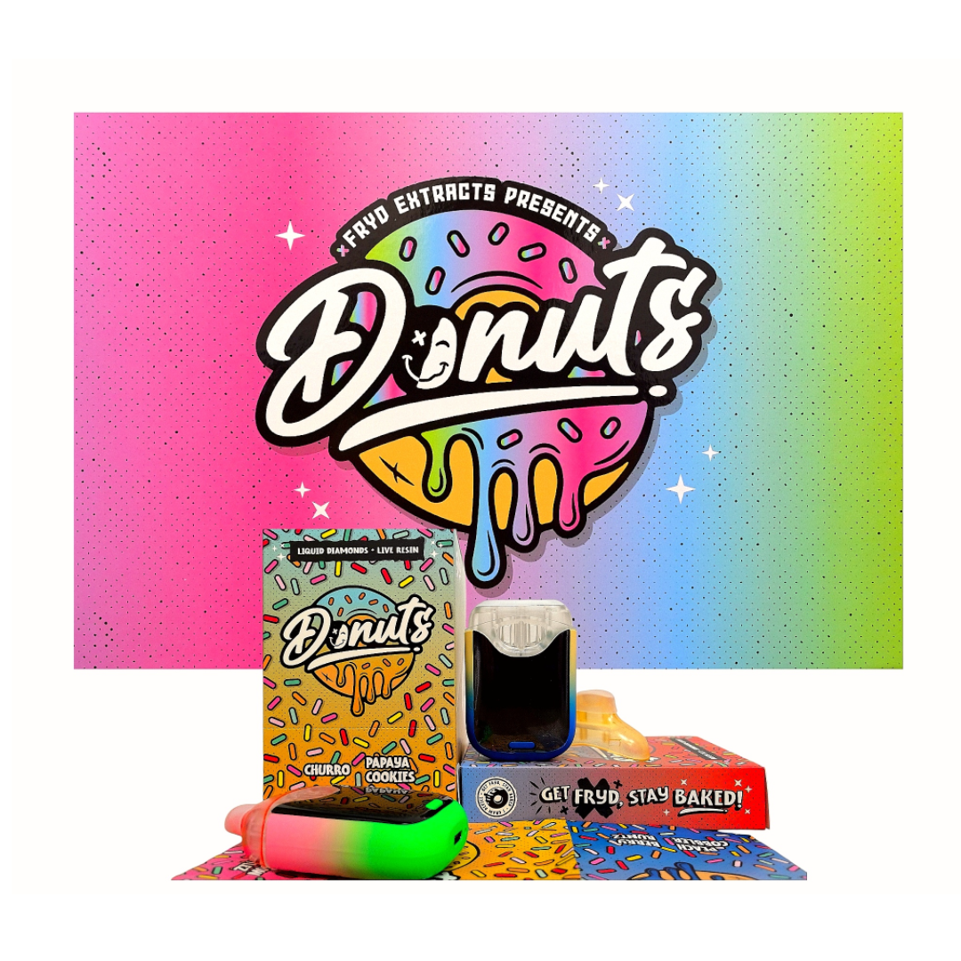 FRYD Extracts – Donuts 1ML (Empty) | Refillable Dual-Flavour Pod Device Empty Vape Pen