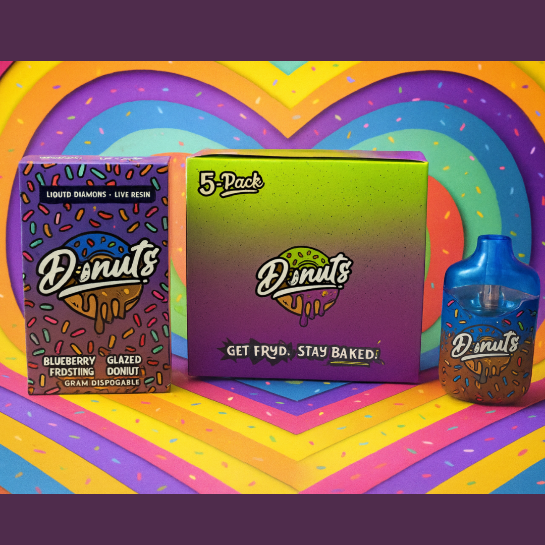 FRYD Extracts – Donuts 1ML (Empty) | Refillable Dual-Flavour Pod Device Empty Vape Pen