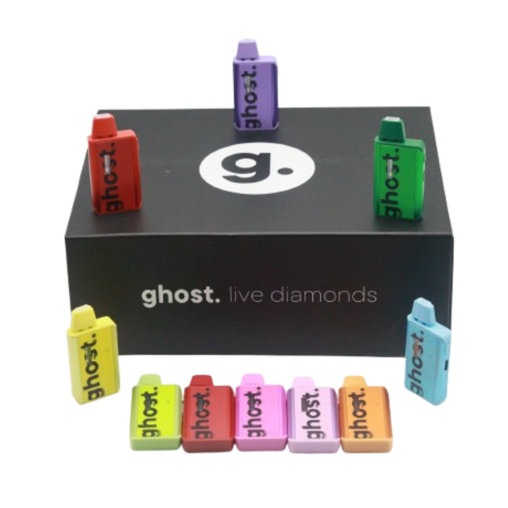 Ghost Live Diamonds Disposable Vape Pens Empty - 999lots Ghost Live Diamonds Disposable Vape Pens Empty - 999lots