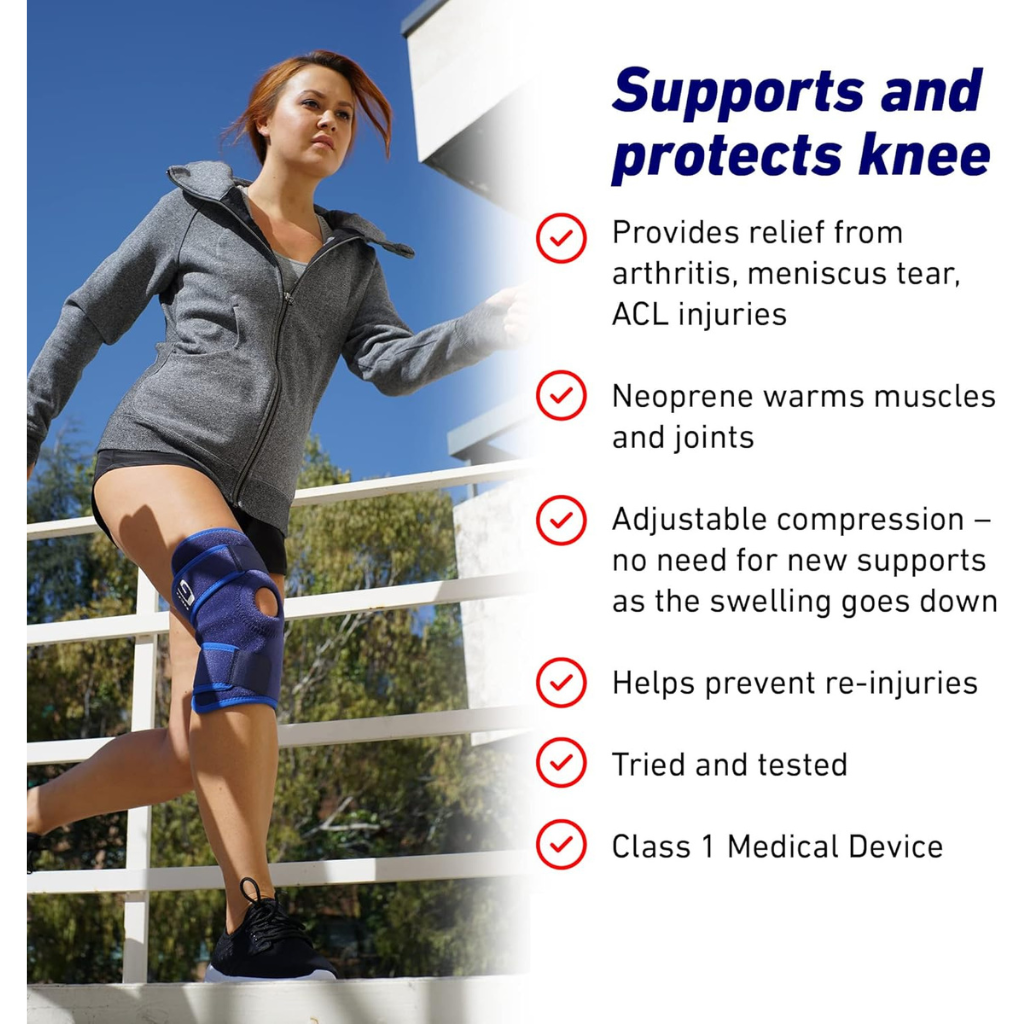 Neo-G Knee Support Open Patella - Knee Brace For Arthritis, Joint Pain Relief
