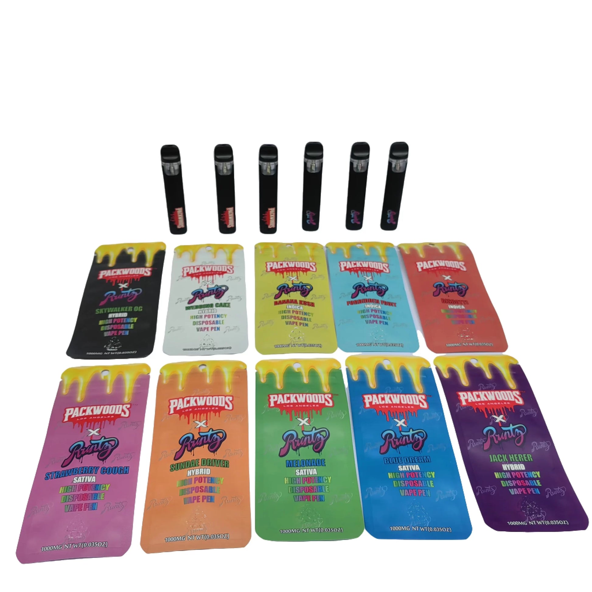 Packwoods x Runty Empty Vape Pen