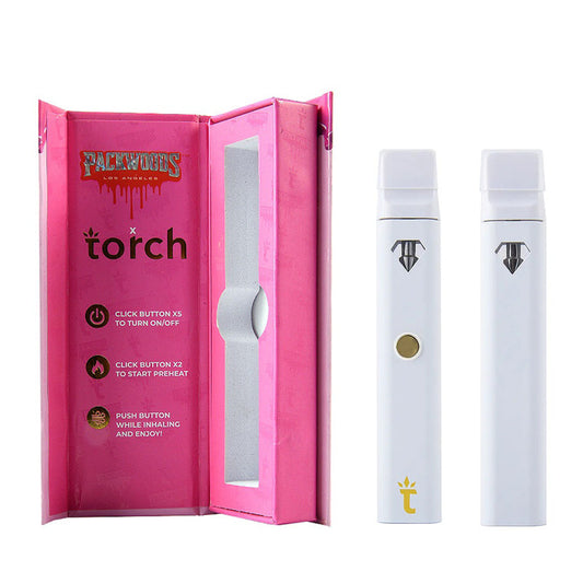 Packwoods x Torch Empty Disposable Vape Pen