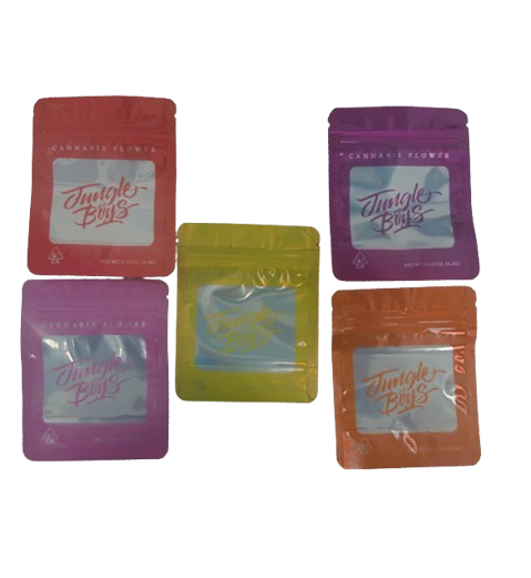 Jungle Boys Mylar Bags (Empty) – Premium Smell-Proof Storage Pouches