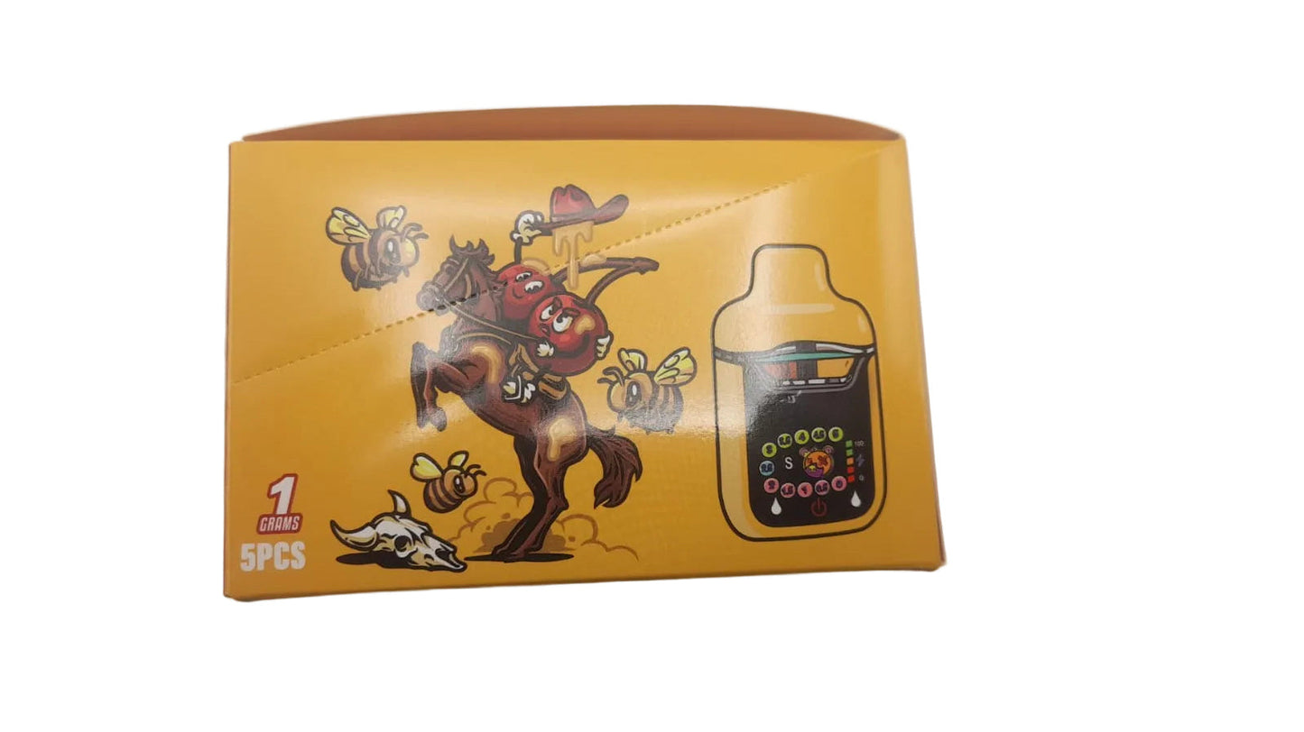 Runtz 5 Piece Box Empty Carts – 1g Each (Total 5g) | New Packaging | Premium Quality at Lower Price