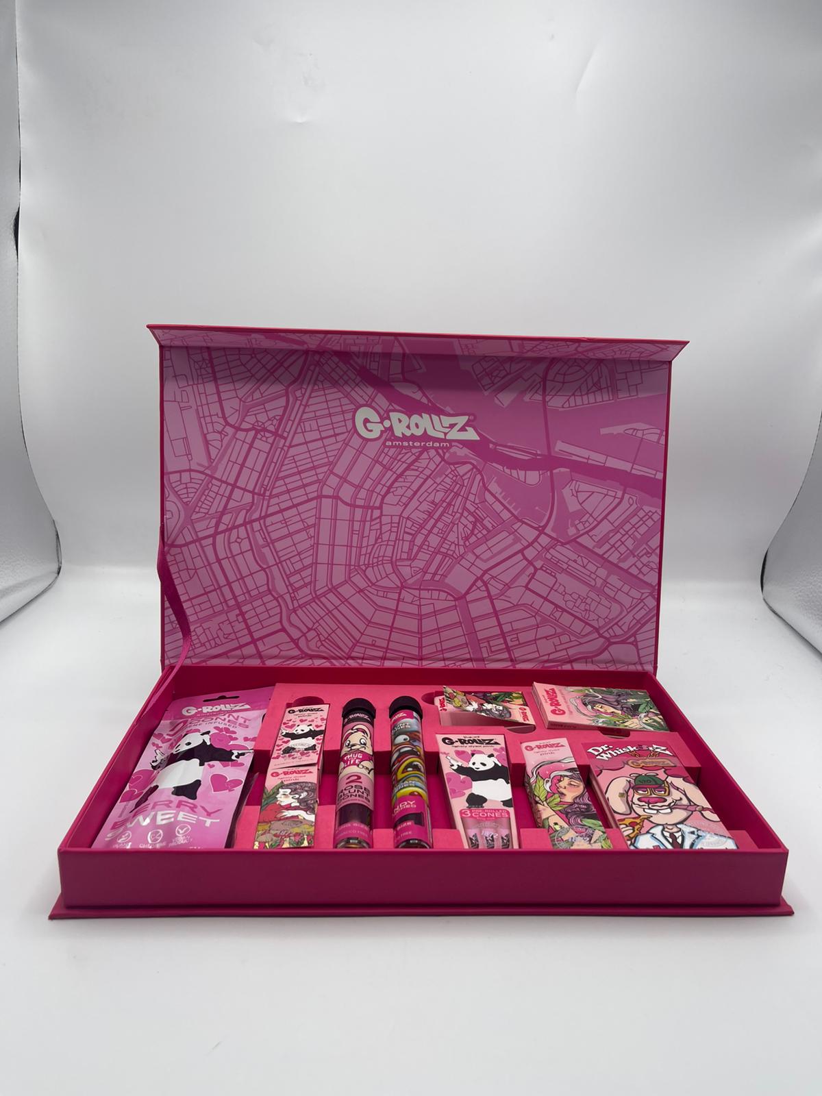 G-Rollz Pink Collection Gift Box – Amsterdam Edition - Free Shipment