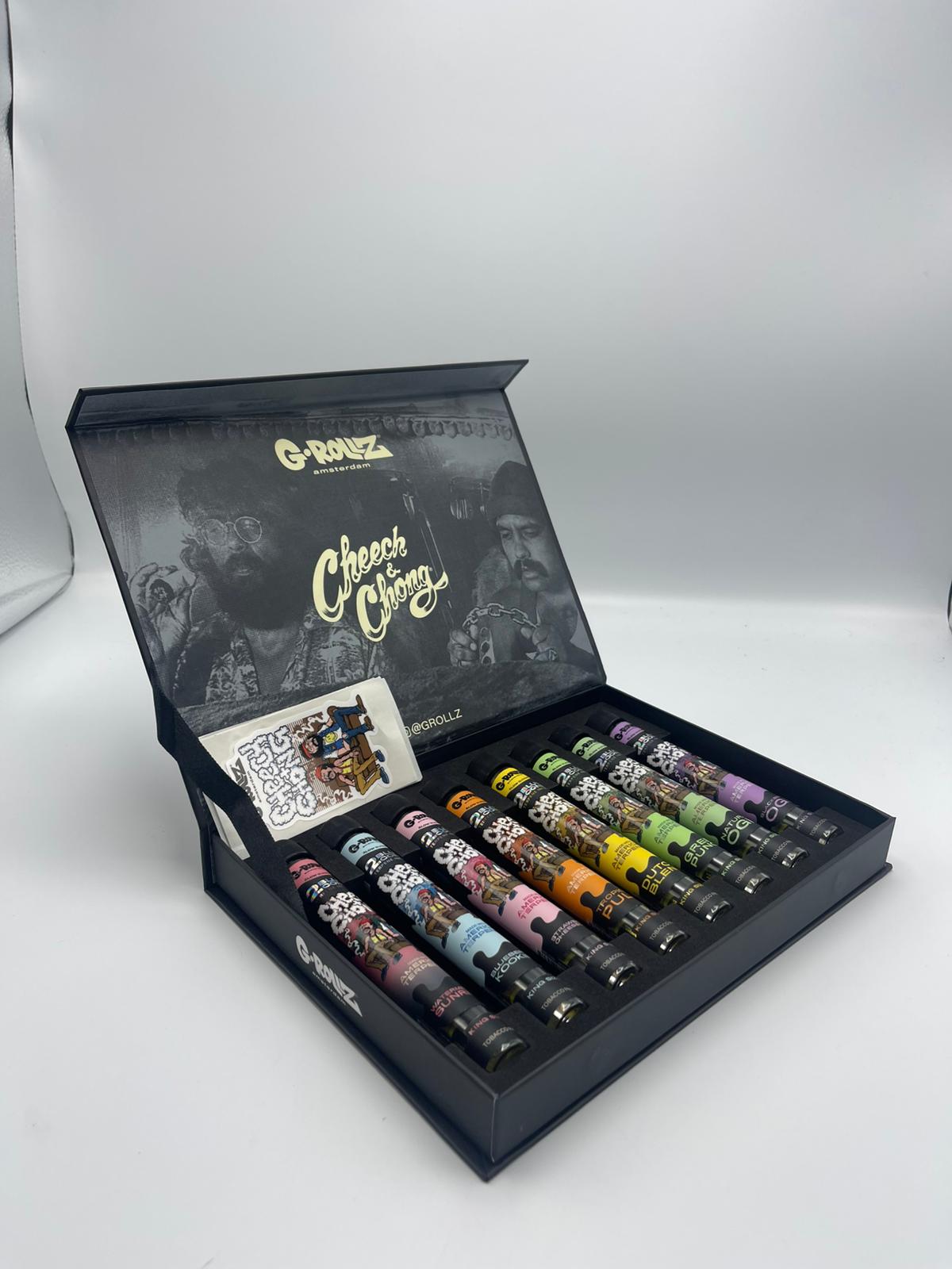 G-Rollz x Cheech & Chong Cone Collection Gift Box – The Ultimate Collaboration Set -Free Shipment