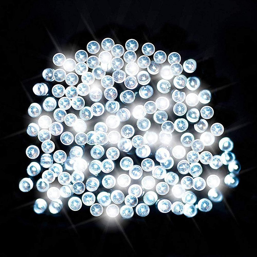 Enchanting 200 LED Solar Fairy Lights - 20m Outdoor Ambiance, Waterproof Magic!